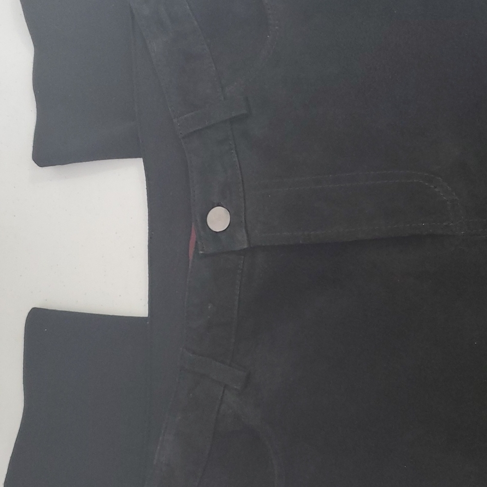 Hal Rubenstein Suede Leather Pants